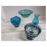 Shades of Blue Glass