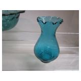 Shades of Blue Glass