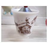 Ceramic Rooster, Avon Bottle