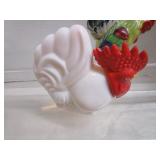 Ceramic Rooster, Avon Bottle