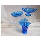 Blue Vintage Glass, Fenton, Orrefors