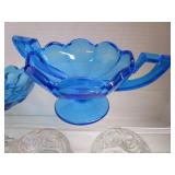 Blue Vintage Glass, Fenton, Orrefors