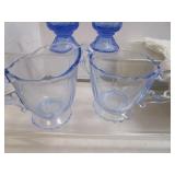 Tablecloth & Linens, Blue Glass