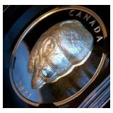 Extraordinary High Relief 2021 Canada 1oz .9999 Buffalo, Hand Signed, NGC PF 70 Ultra Cam 1 of 672
