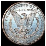 Uncirculated 1881-S Morgan Silver Dollar, Mid MS, Impaired Luster