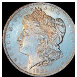 Uncirculated 1884-O Morgan Silver Dollar, Muted Original Luster