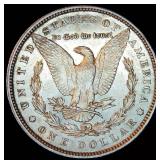 AU/AU+ 1896-P Morgan Silver Dollar, Muted Original Luster