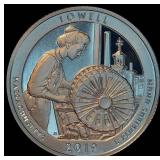 .999 Silver Proof 2019 ATB Quarter - Lowell MA, 5 of 5 in the Series, Mint Fresh