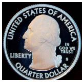 .999 Silver Proof 2019 ATB Quarter - Lowell MA, 5 of 5 in the Series, Mint Fresh