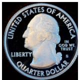 .999 Silver Proof 2019 ATB Quarter - River Of No Return, 4 of 5 in the Series, Mint Fresh