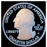 .999 Silver Proof 2019 ATB Quarter - War In The Pacific, 3 of 5 in the Series, Mint Fresh