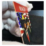 Trump Musk DOGE Era 1oz .999 Silver Card, Very Tough Find, details