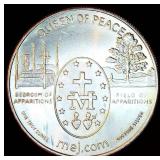 2015 Medjugorje 1oz .999 Silver Miraculous Medal
