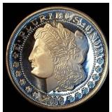 Proof-LIke 2016 1oz .999 Morgan Design Silver Round