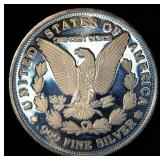 Proof-LIke 2016 1oz .999 Morgan Design Silver Round