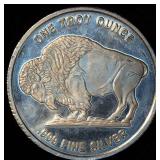 1oz .999 Silver Buffalo Round