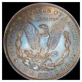 AU/AU+ 1921-P Morgan Silver Dollar, Decent Luster, Pretty Coin