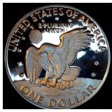 Uncirculated 1978-S Clad Proof Eisenhower Dollar
