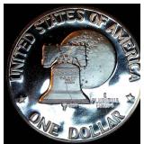 Uncirculated 1976-S T2 Clad Proof Eisenhower Dollar