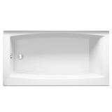 KOHLER Entity 30.25x60 White Bathtub (L)
