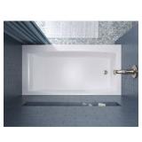 KOHLER Entity 30.25x60 White Bathtub (L)