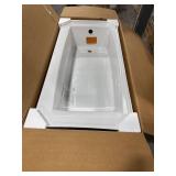 KOHLER Entity 30.25x60 White Bathtub (L)