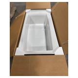 KOHLER Entity 30.25x60 White Bathtub (L)