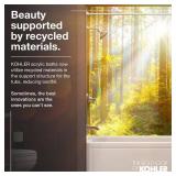 $1078 Expanse 60" RH Drain Alcove Bathtub White