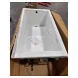 $2149 Sitka 66x36 Whirlpool Bathtub White