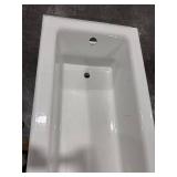 $1294 Kohler 60  x 32  Cast Iron Bath Tub