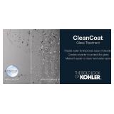 KOHLER Revel Frameless Shower Door, Nickel