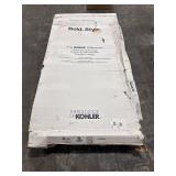 KOHLER Revel Frameless Shower Door, Nickel
