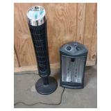 heater and fan