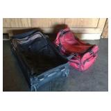 suitcase and bag