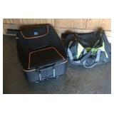 suitcase and bag