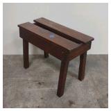 wooden table