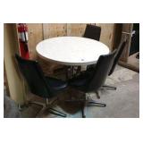 vintage table and chairs