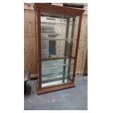 glass display case