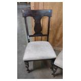 wide straight chairs