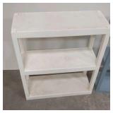 plastic shelves