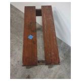 wooden table