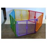 portable play yard baby gate
