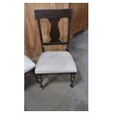 wide straight chairs