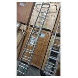 werner ladder with brace on top