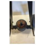 weights stand with weights