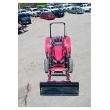 2024 Mahindra Model PST 2660 Compact MFWD Utility Tractor With Loader