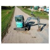 2014 IHI Model 35V4 Mini Tracked Excavator