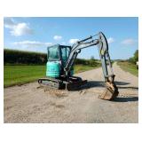 2014 IHI Model 35V4 Mini Tracked Excavator