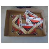 Flat with 4 bessey corner clamps. As shown. CASH ON SITE ONLY. PICKUP IS TUESDAY MAY 19TH FROM 11 AM TO 4 PM. REGARDLESS WHAT THE SCHEDULE STATES.