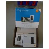 Flat of electronics. Ring door bell. As shown. CASH ON SITE ONLY. PICKUP IS TUESDAY MAY 19TH FROM 11 AM TO 4 PM. REGARDLESS WHAT THE SCHEDULE STATES.
